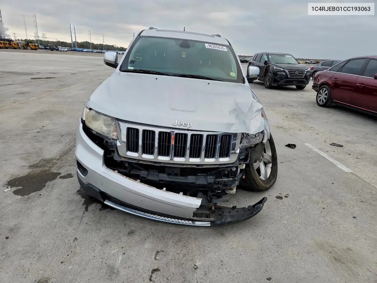 1C4RJEBG1CC193063 2012 Jeep Grand Cherokee Limited
