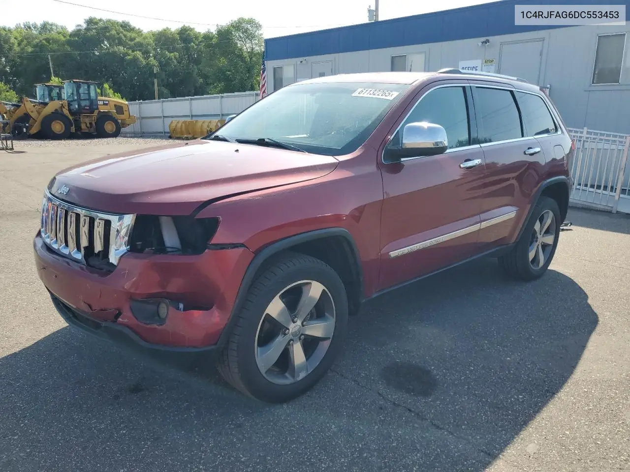 1C4RJFAG6DC553453 2013 Jeep Grand Cherokee Laredo