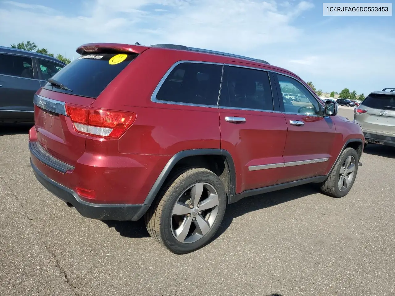 1C4RJFAG6DC553453 2013 Jeep Grand Cherokee Laredo