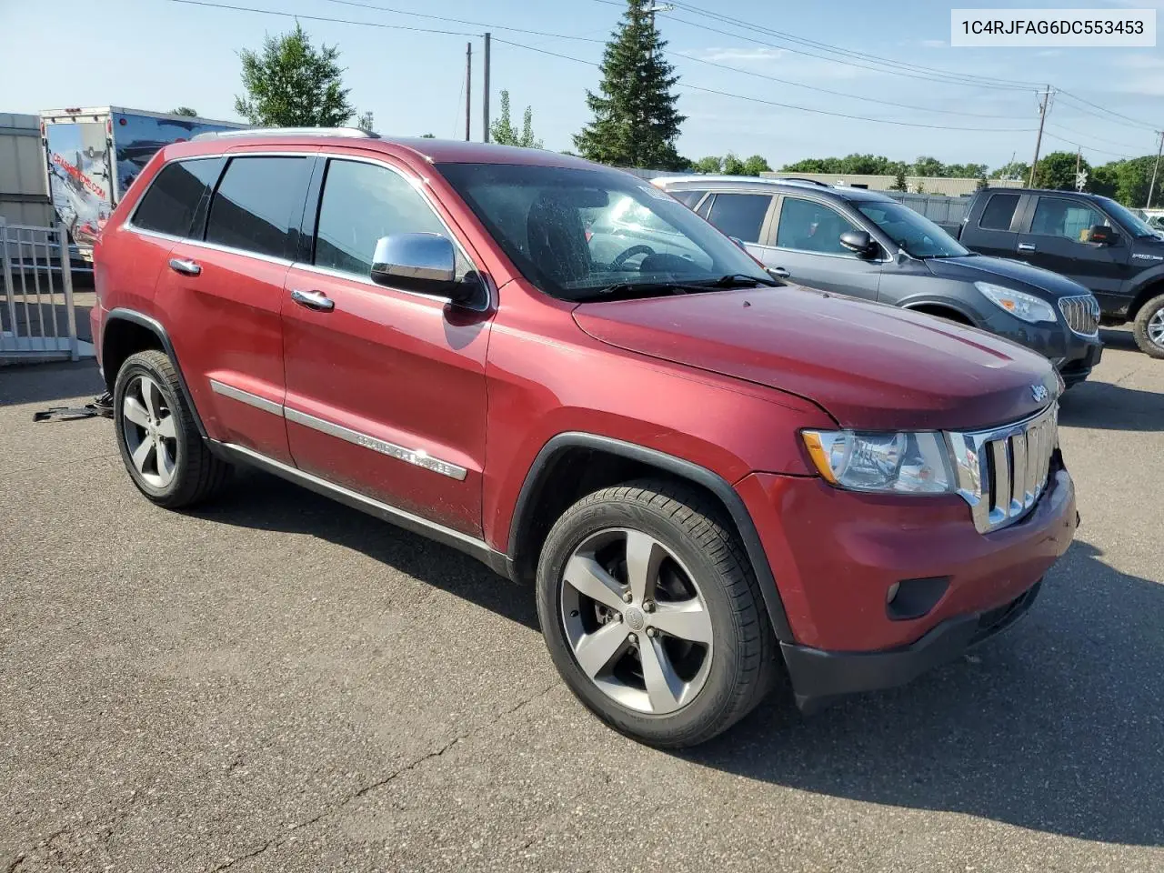 1C4RJFAG6DC553453 2013 Jeep Grand Cherokee Laredo