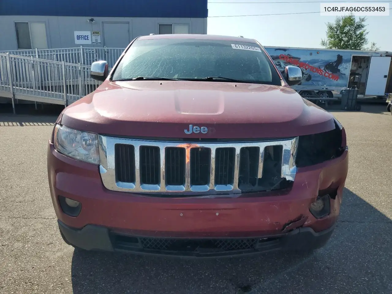 1C4RJFAG6DC553453 2013 Jeep Grand Cherokee Laredo