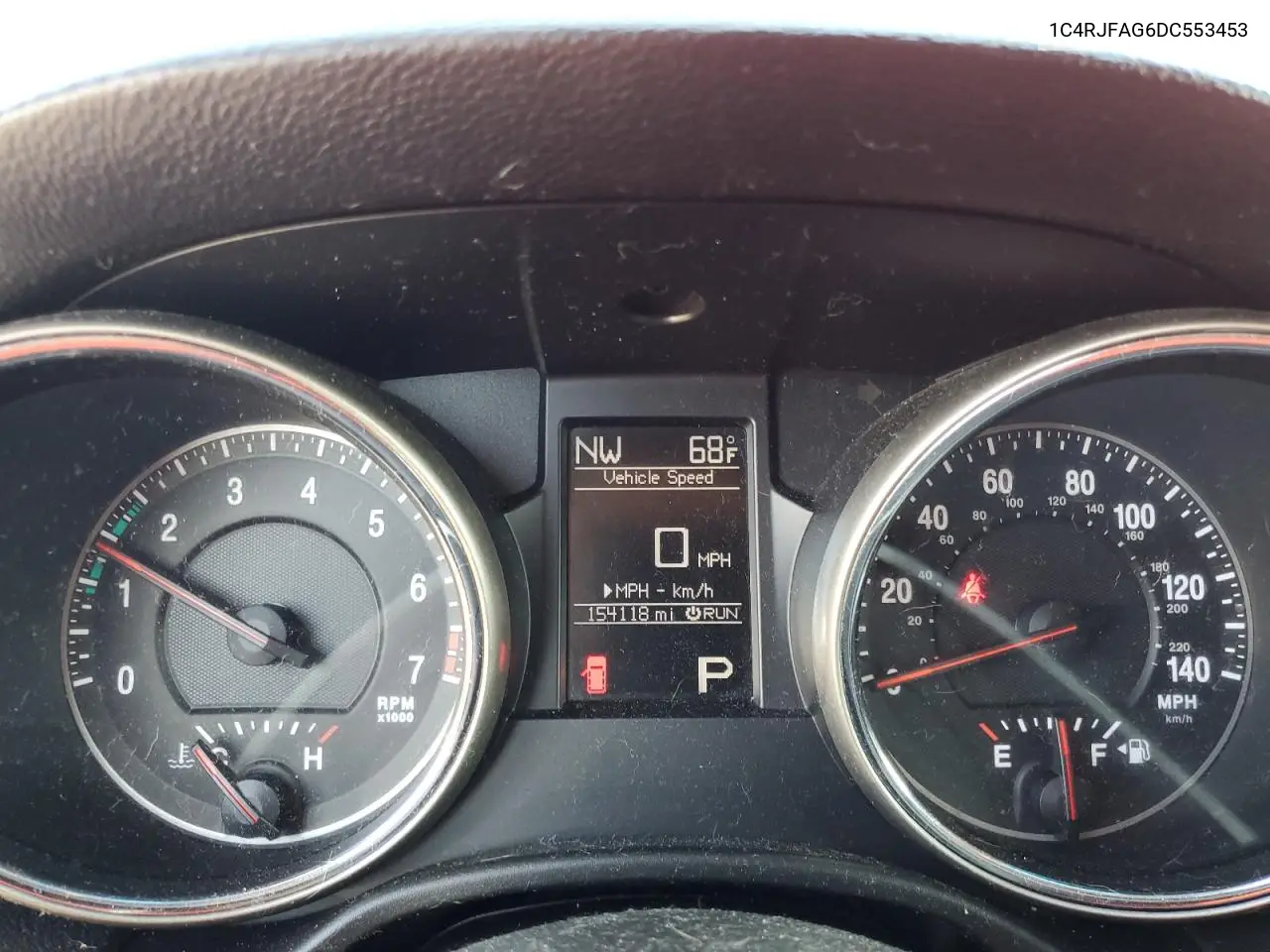 1C4RJFAG6DC553453 2013 Jeep Grand Cherokee Laredo