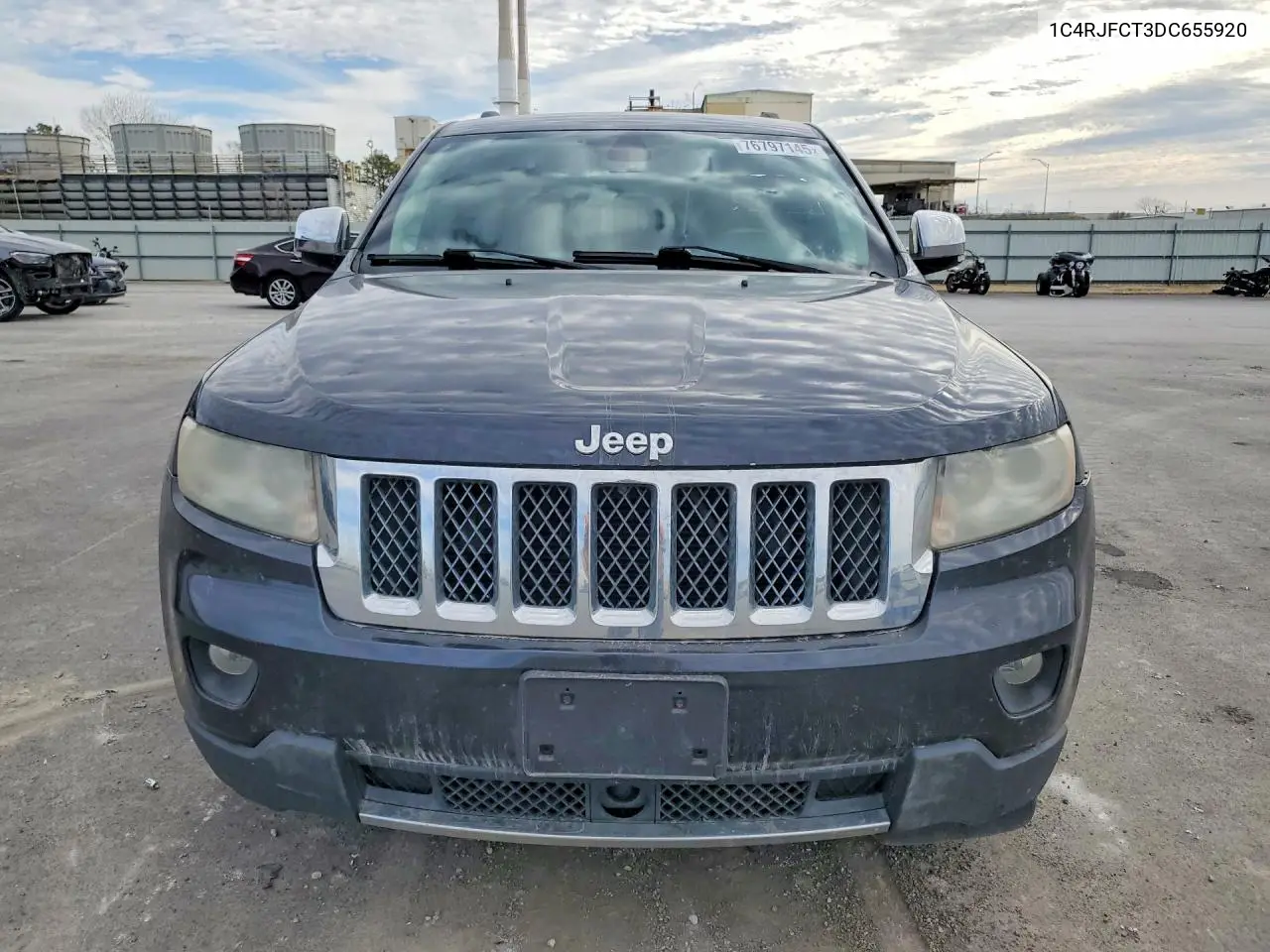 1C4RJFCT3DC655920 2013 Jeep Grand Cherokee Overland