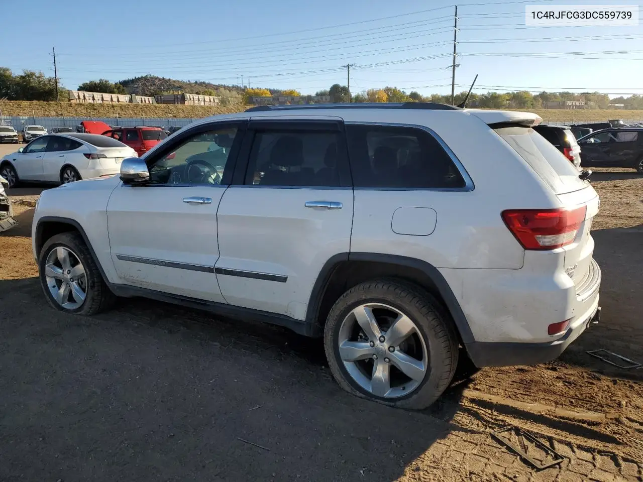 1C4RJFCG3DC559739 2013 Jeep Grand Cherokee Overland