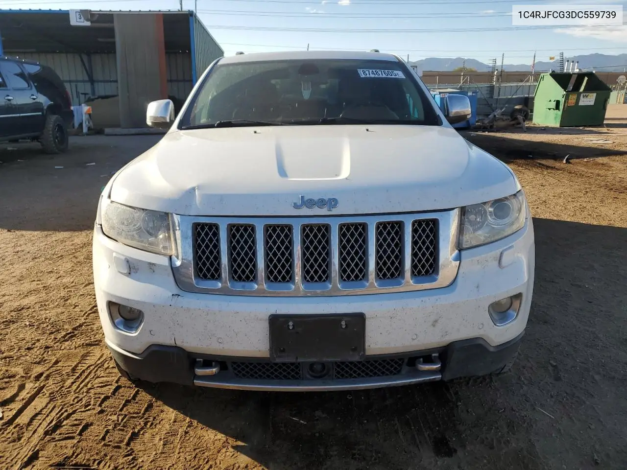 1C4RJFCG3DC559739 2013 Jeep Grand Cherokee Overland