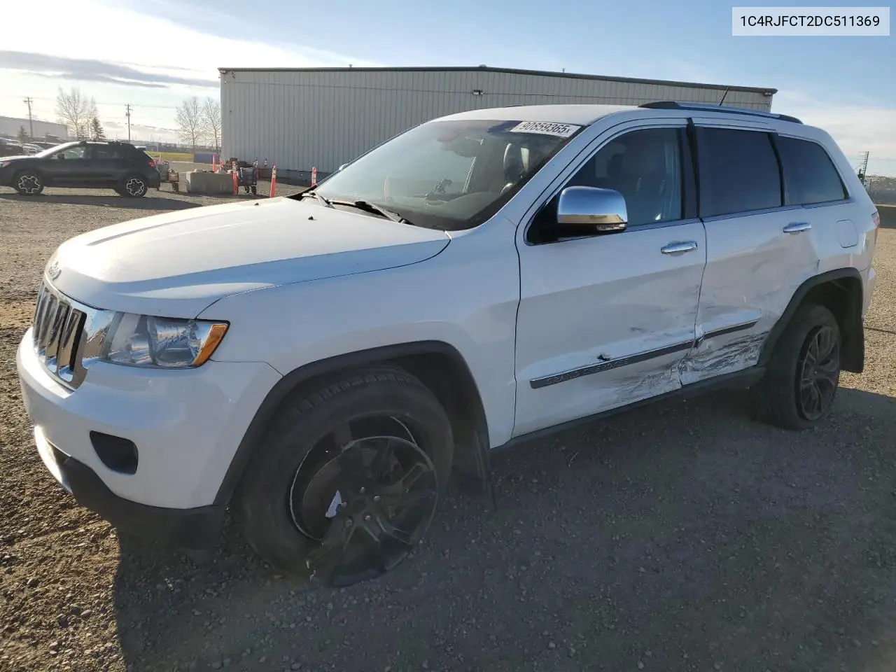 1C4RJFCT2DC511369 2013 Jeep Grand Cherokee Overland