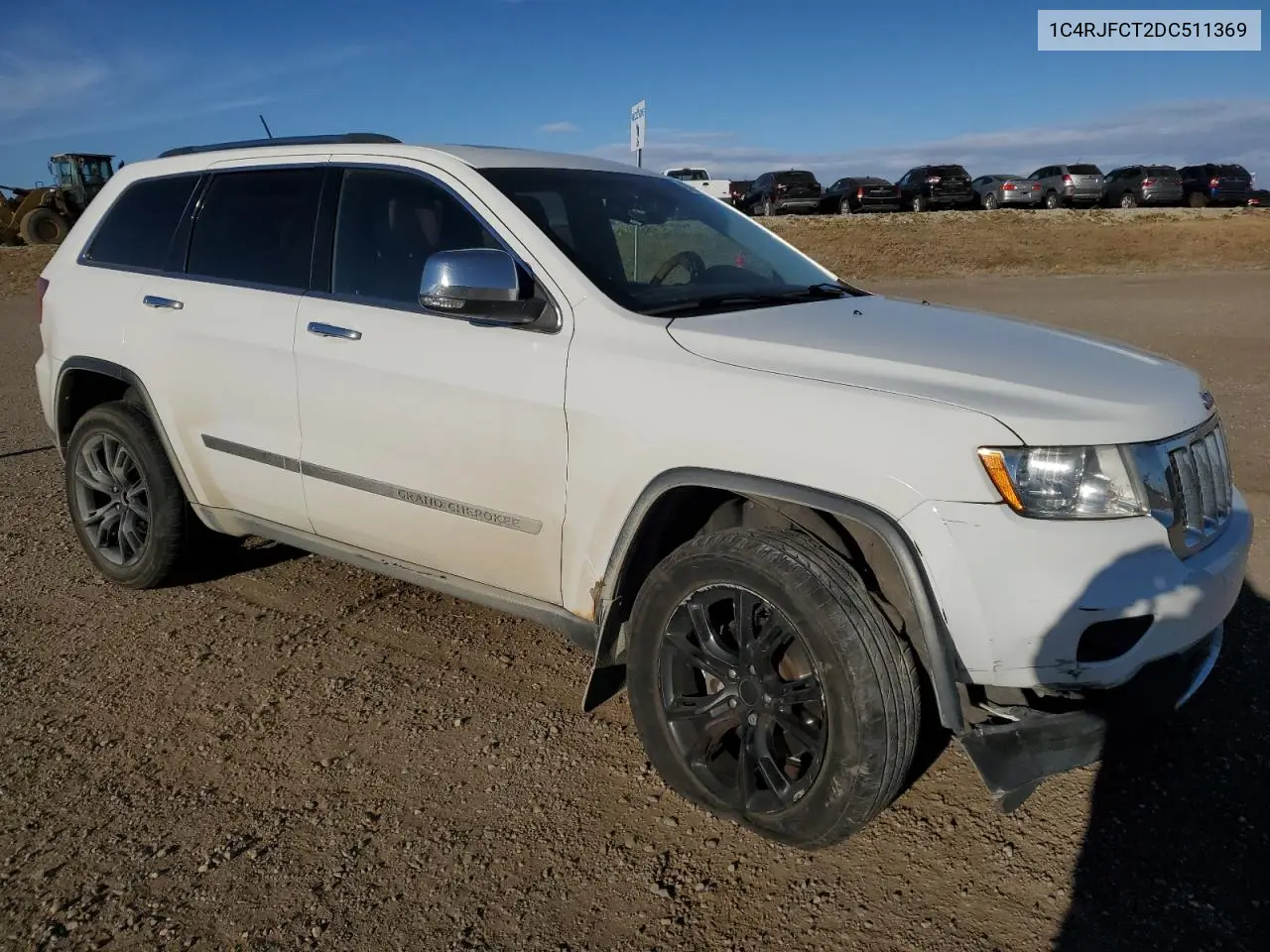 1C4RJFCT2DC511369 2013 Jeep Grand Cherokee Overland