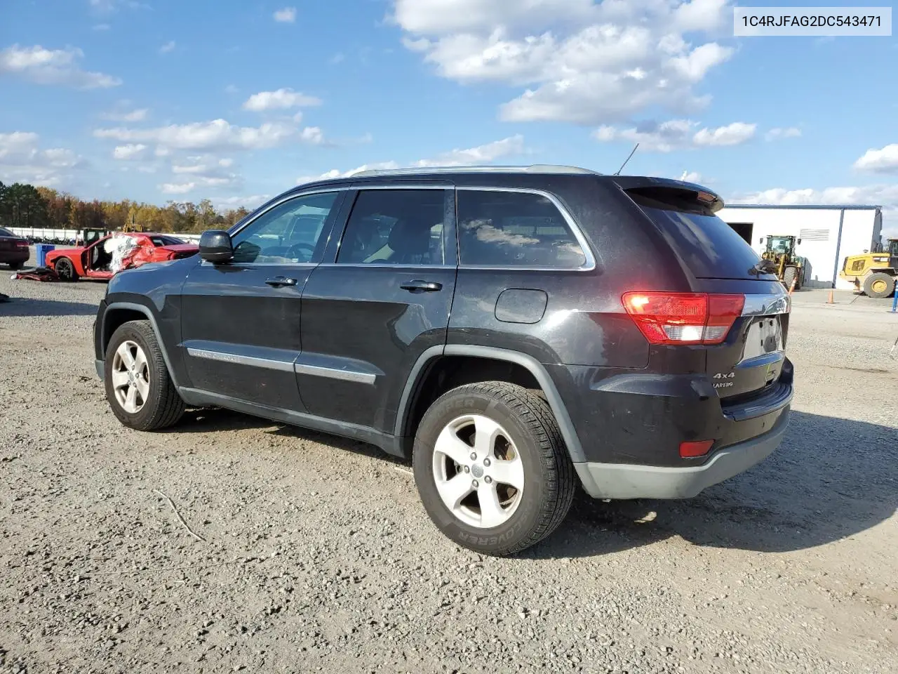 1C4RJFAG2DC543471 2013 Jeep Grand Cherokee Laredo