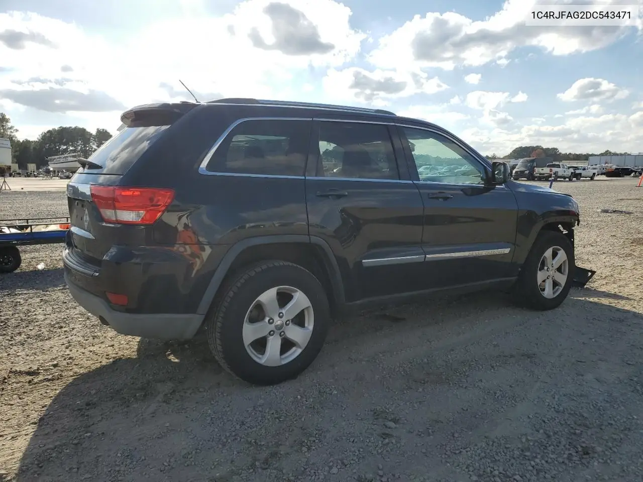 1C4RJFAG2DC543471 2013 Jeep Grand Cherokee Laredo