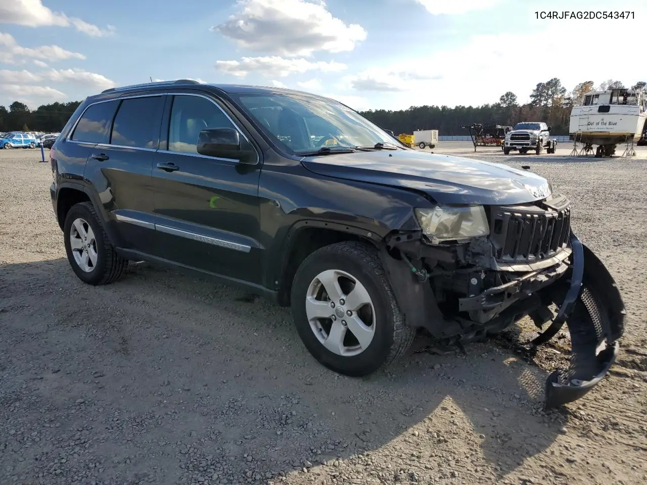 1C4RJFAG2DC543471 2013 Jeep Grand Cherokee Laredo