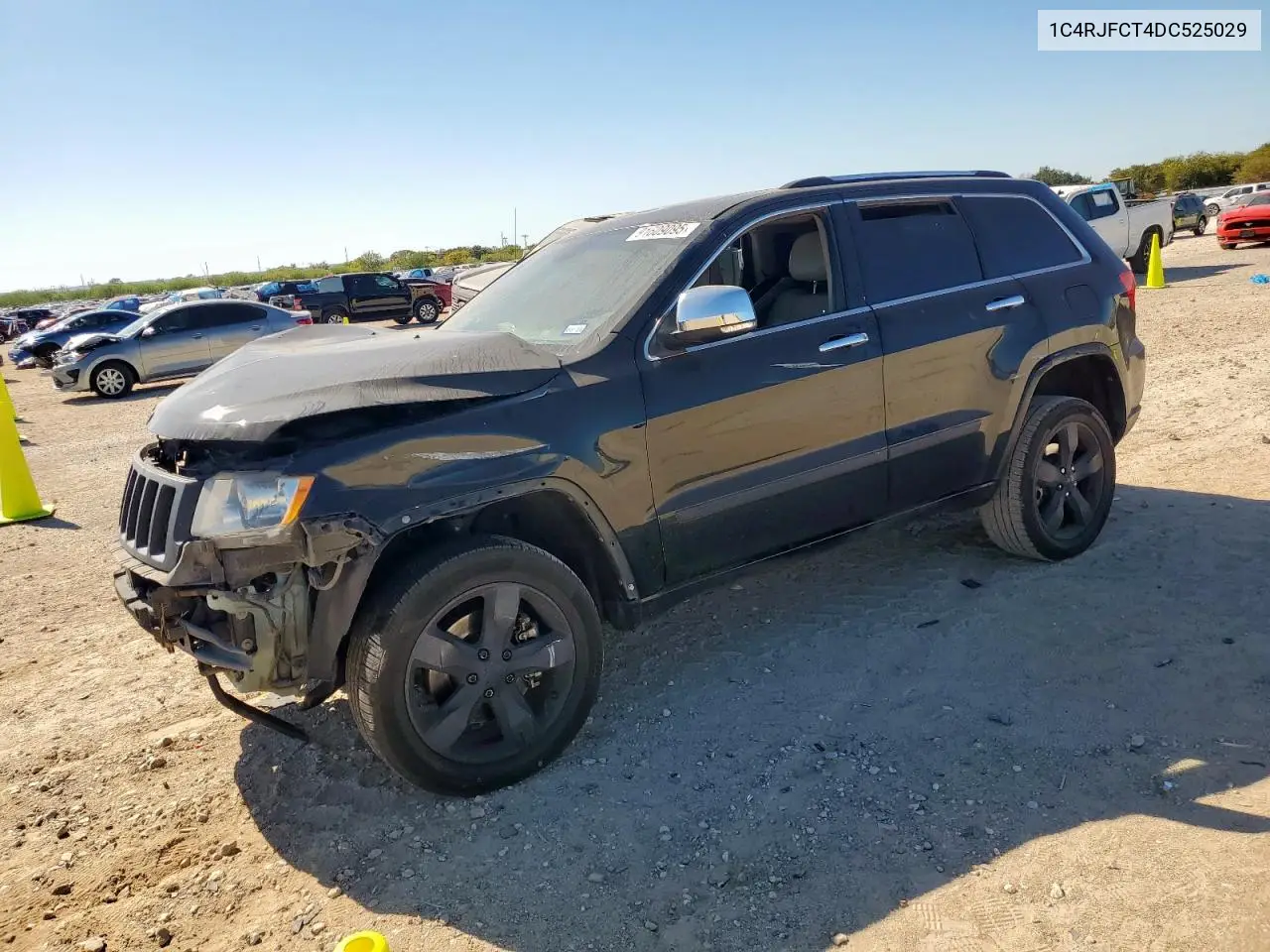 1C4RJFCT4DC525029 2013 Jeep Grand Cherokee Overland