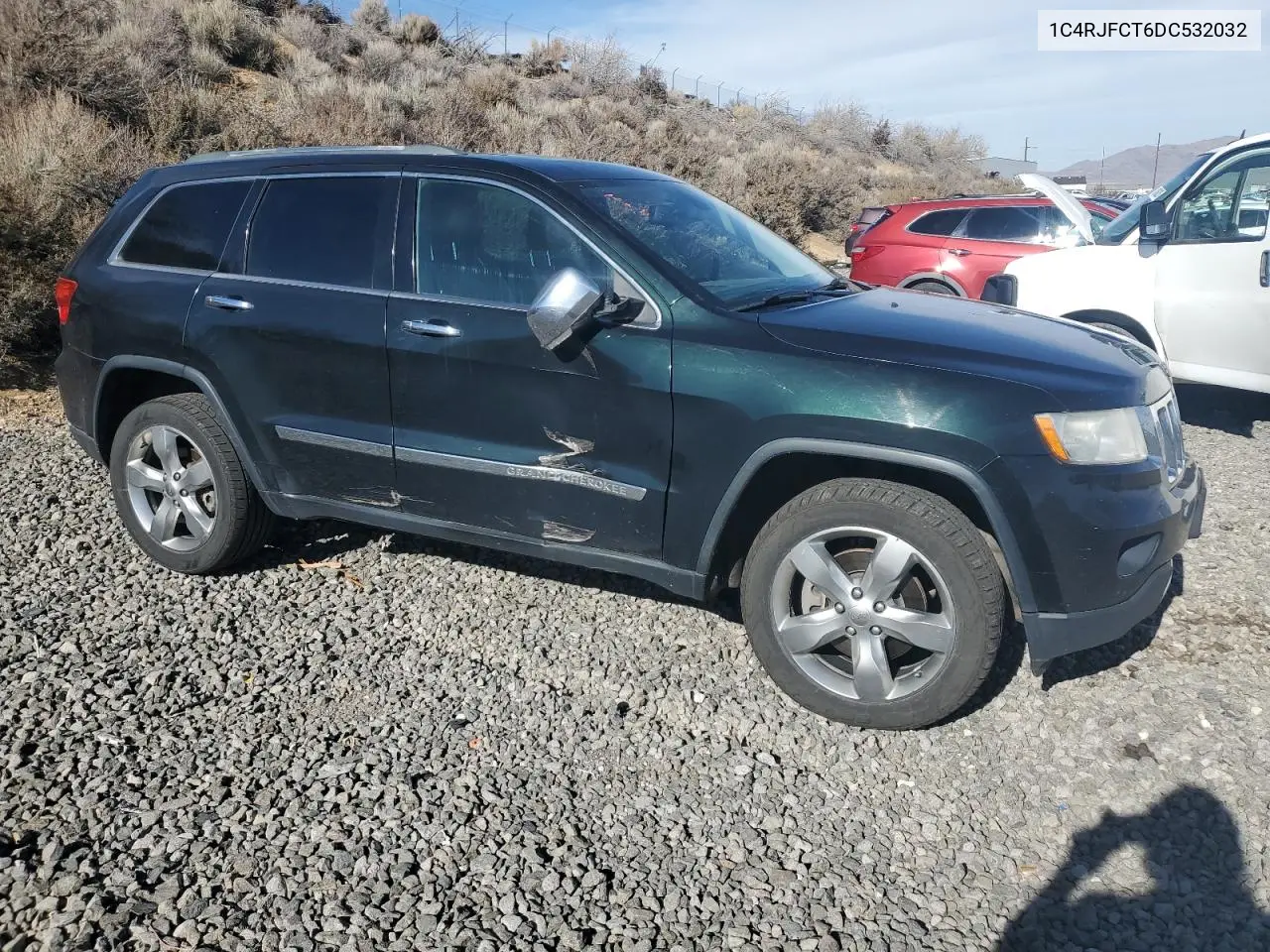 1C4RJFCT6DC532032 2013 Jeep Grand Cherokee Overland