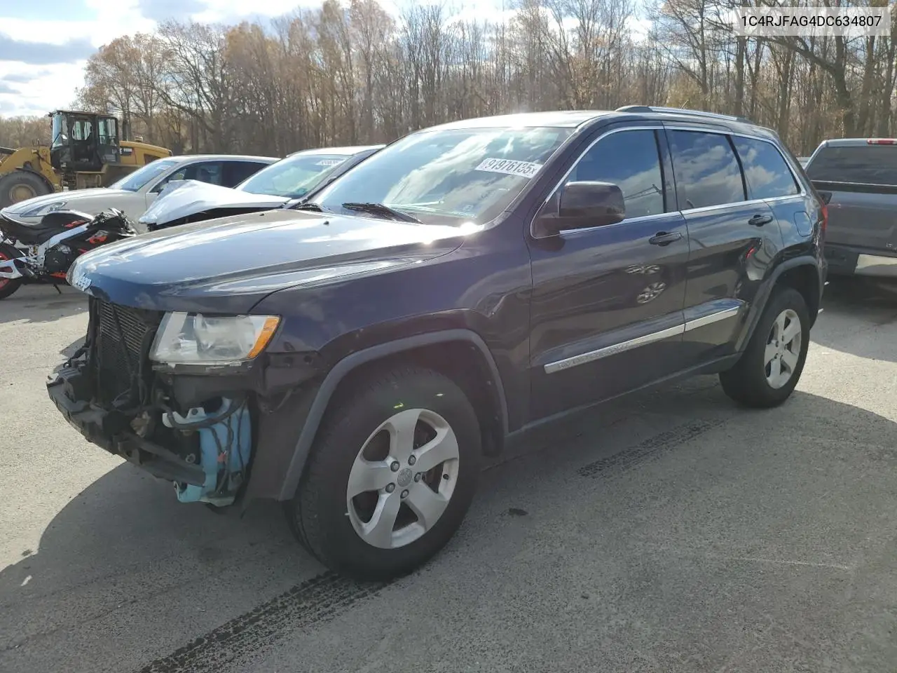1C4RJFAG4DC634807 2013 Jeep Grand Cherokee Laredo