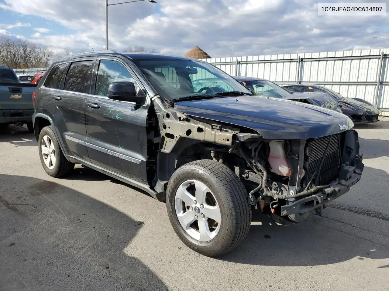 1C4RJFAG4DC634807 2013 Jeep Grand Cherokee Laredo