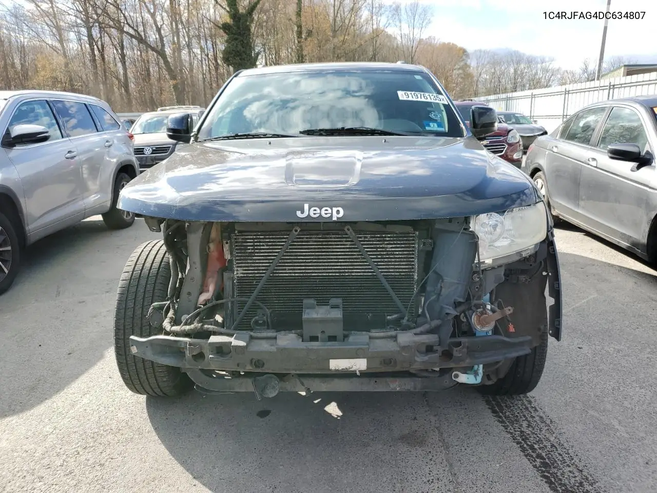 1C4RJFAG4DC634807 2013 Jeep Grand Cherokee Laredo