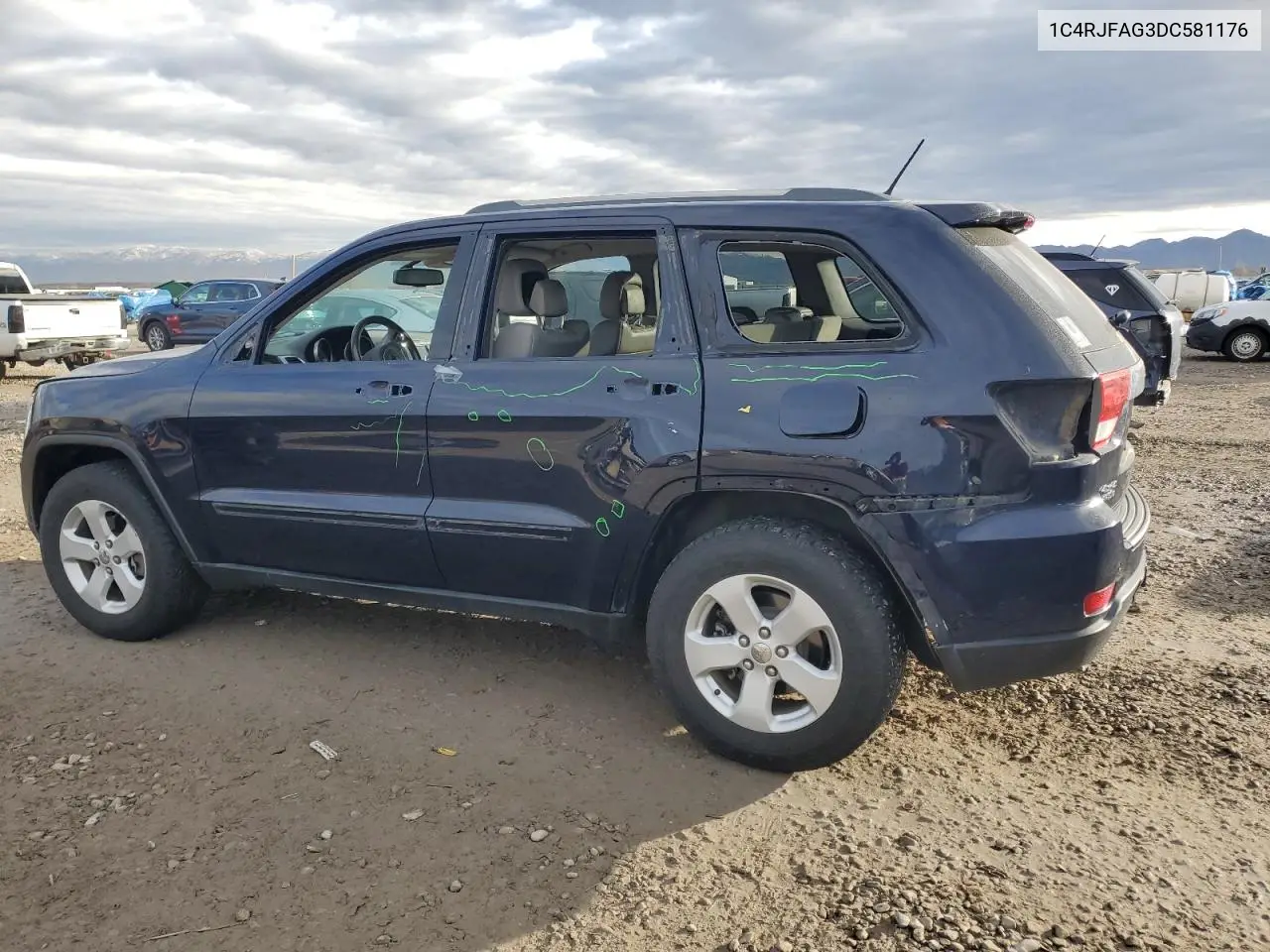 1C4RJFAG3DC581176 2013 Jeep Grand Cherokee Laredo