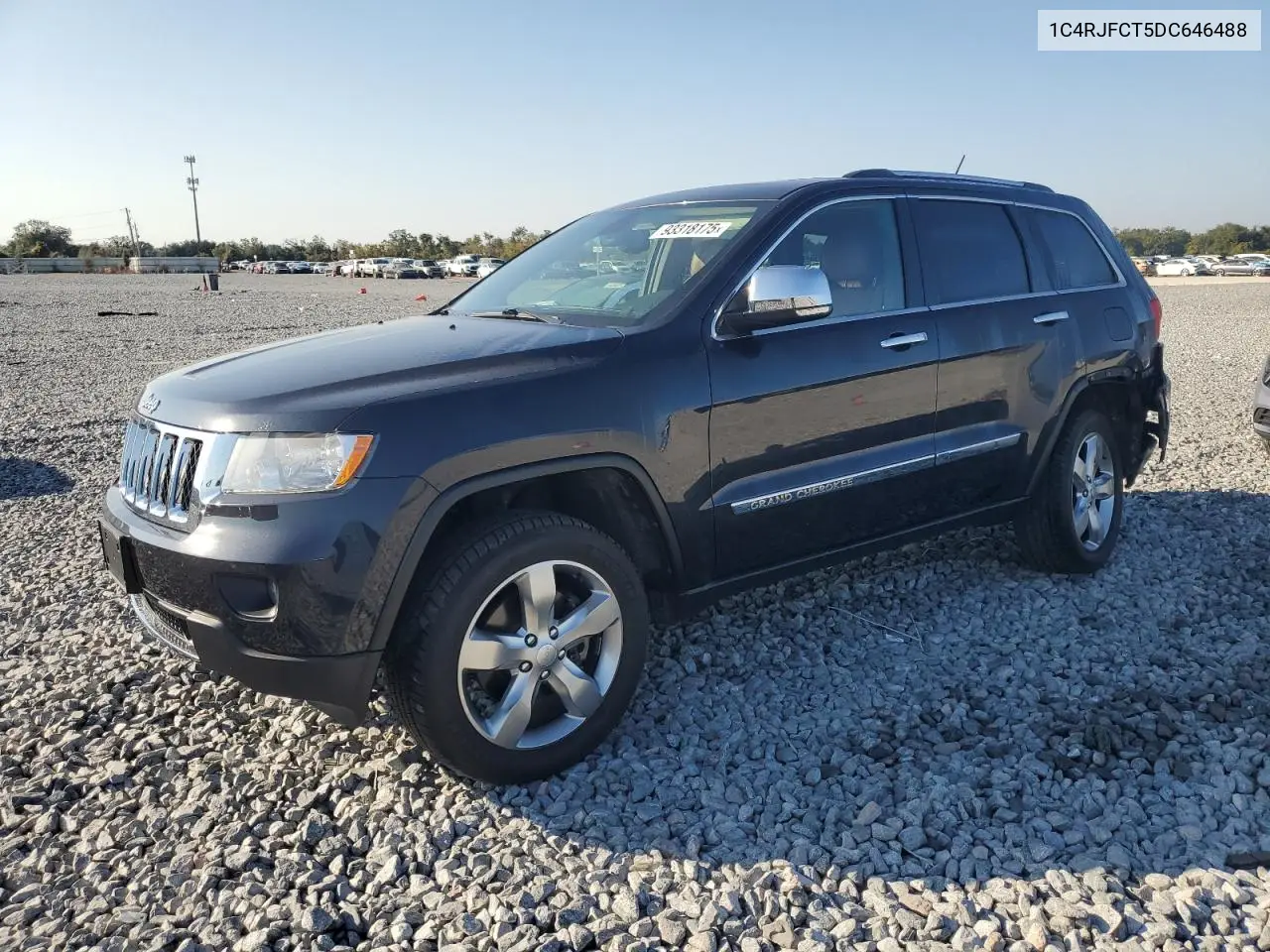 1C4RJFCT5DC646488 2013 Jeep Grand Cherokee Overland