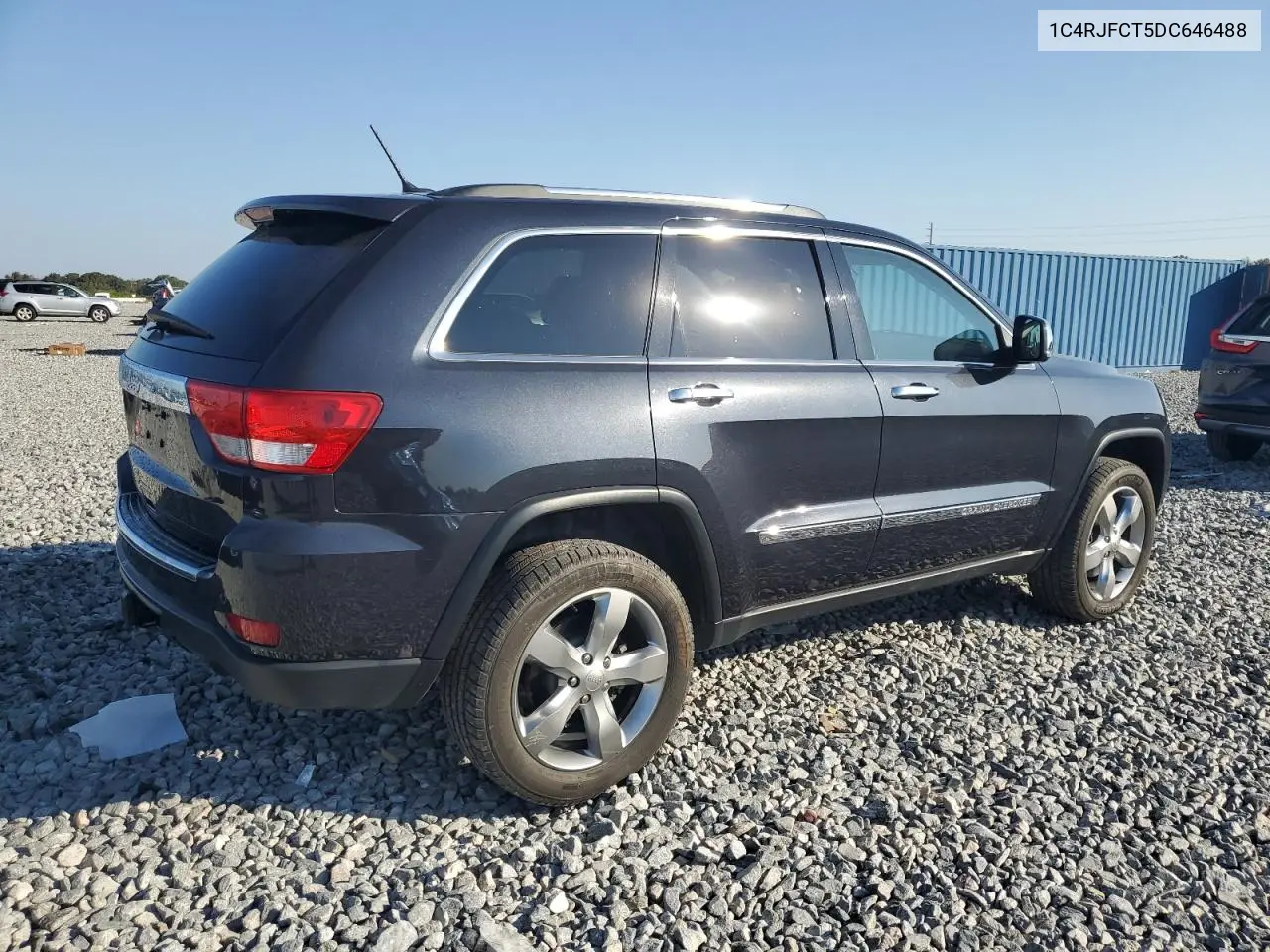 1C4RJFCT5DC646488 2013 Jeep Grand Cherokee Overland