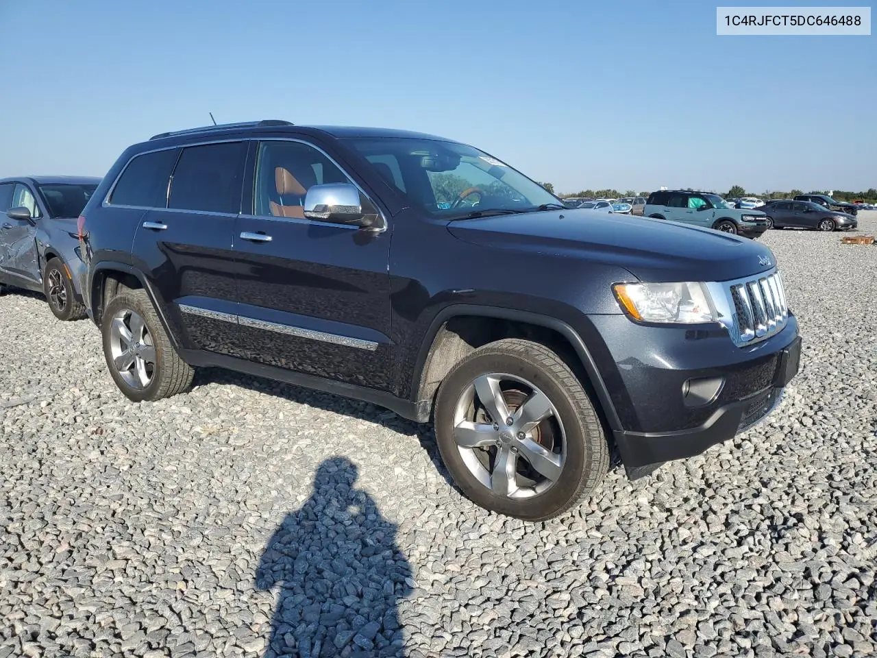 1C4RJFCT5DC646488 2013 Jeep Grand Cherokee Overland