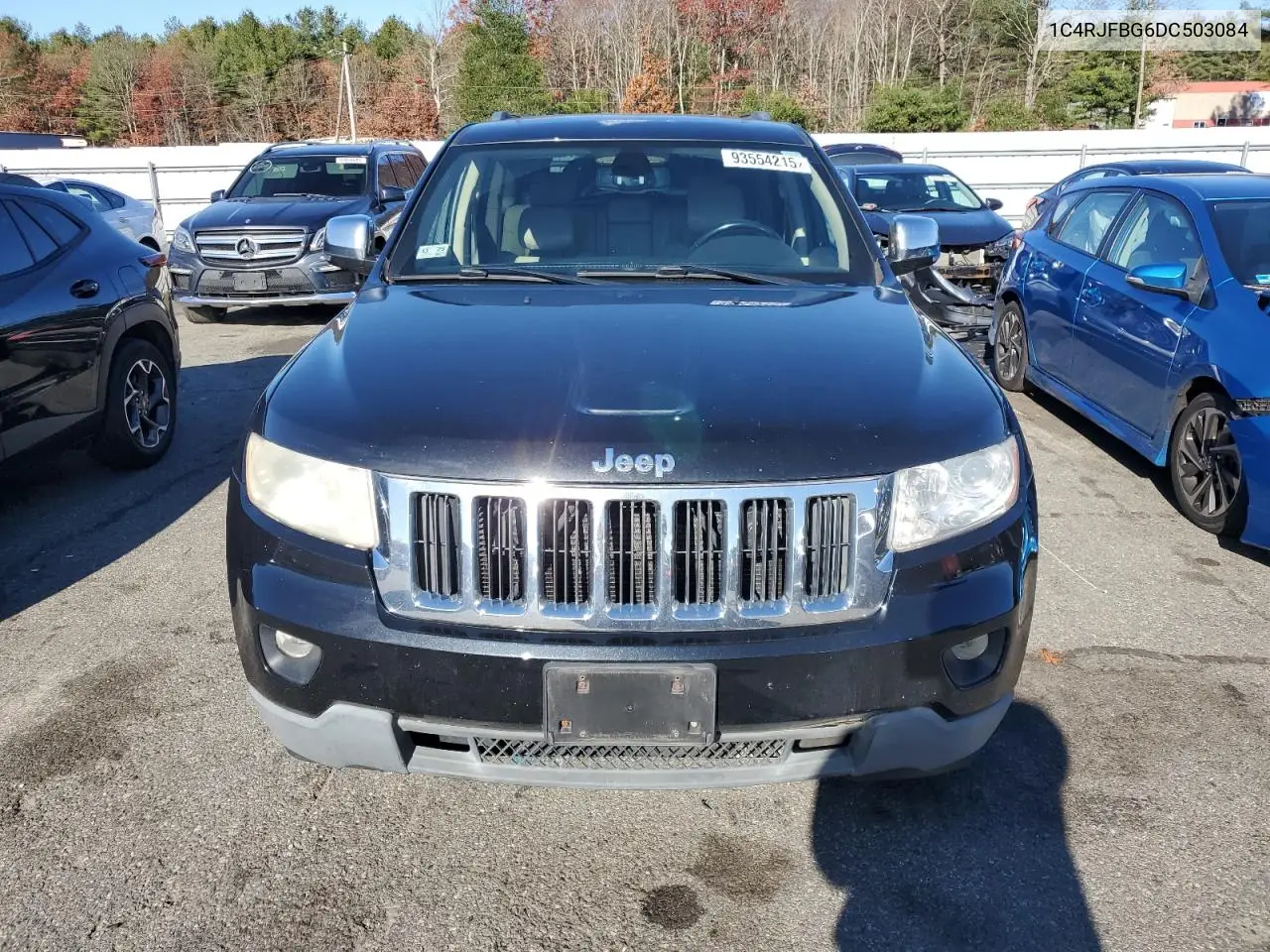 1C4RJFBG6DC503084 2013 Jeep Grand Cherokee Limited