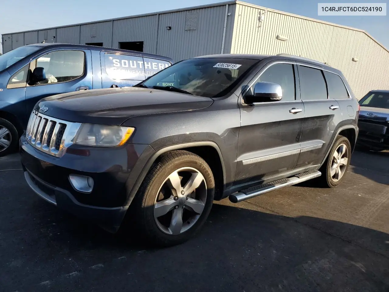 1C4RJFCT6DC524190 2013 Jeep Grand Cherokee Overland