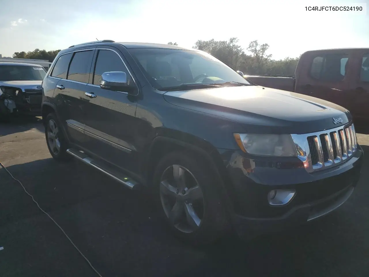 1C4RJFCT6DC524190 2013 Jeep Grand Cherokee Overland