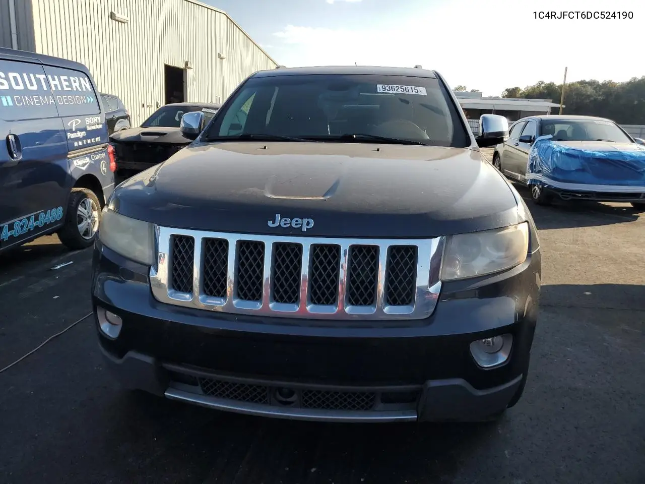 1C4RJFCT6DC524190 2013 Jeep Grand Cherokee Overland