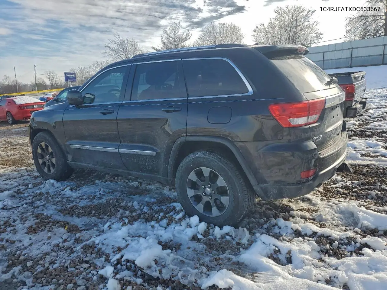 1C4RJFATXDC503667 2013 Jeep Grand Cherokee Laredo
