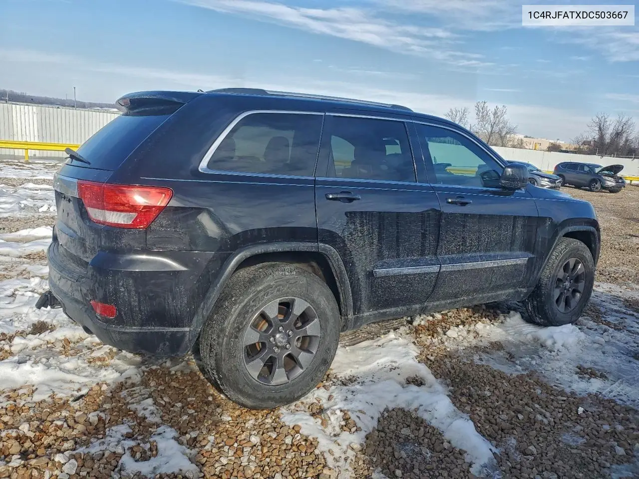 1C4RJFATXDC503667 2013 Jeep Grand Cherokee Laredo
