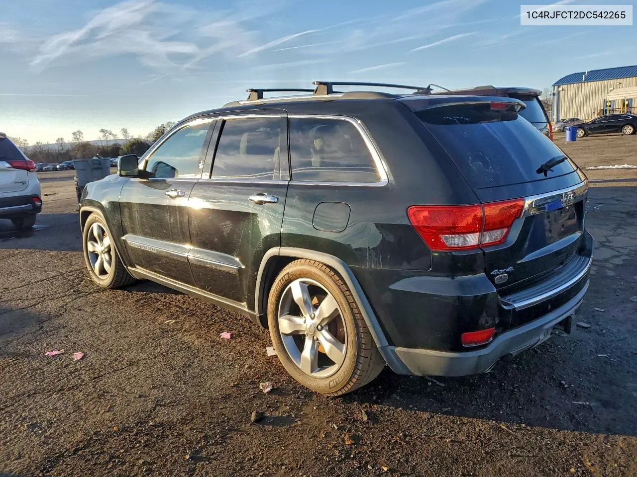 1C4RJFCT2DC542265 2013 Jeep Grand Cherokee Overland