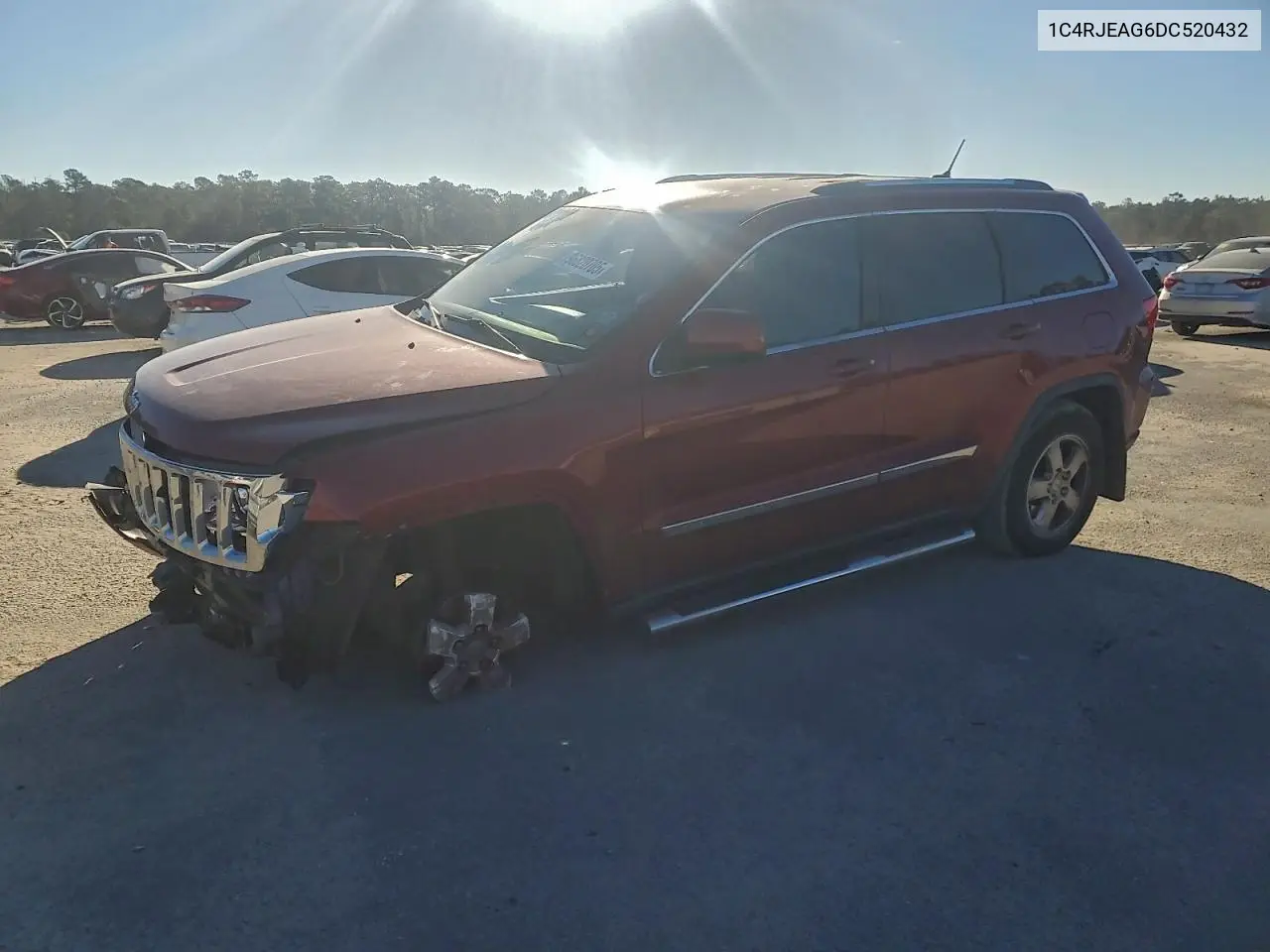 1C4RJEAG6DC520432 2013 Jeep Grand Cherokee Laredo
