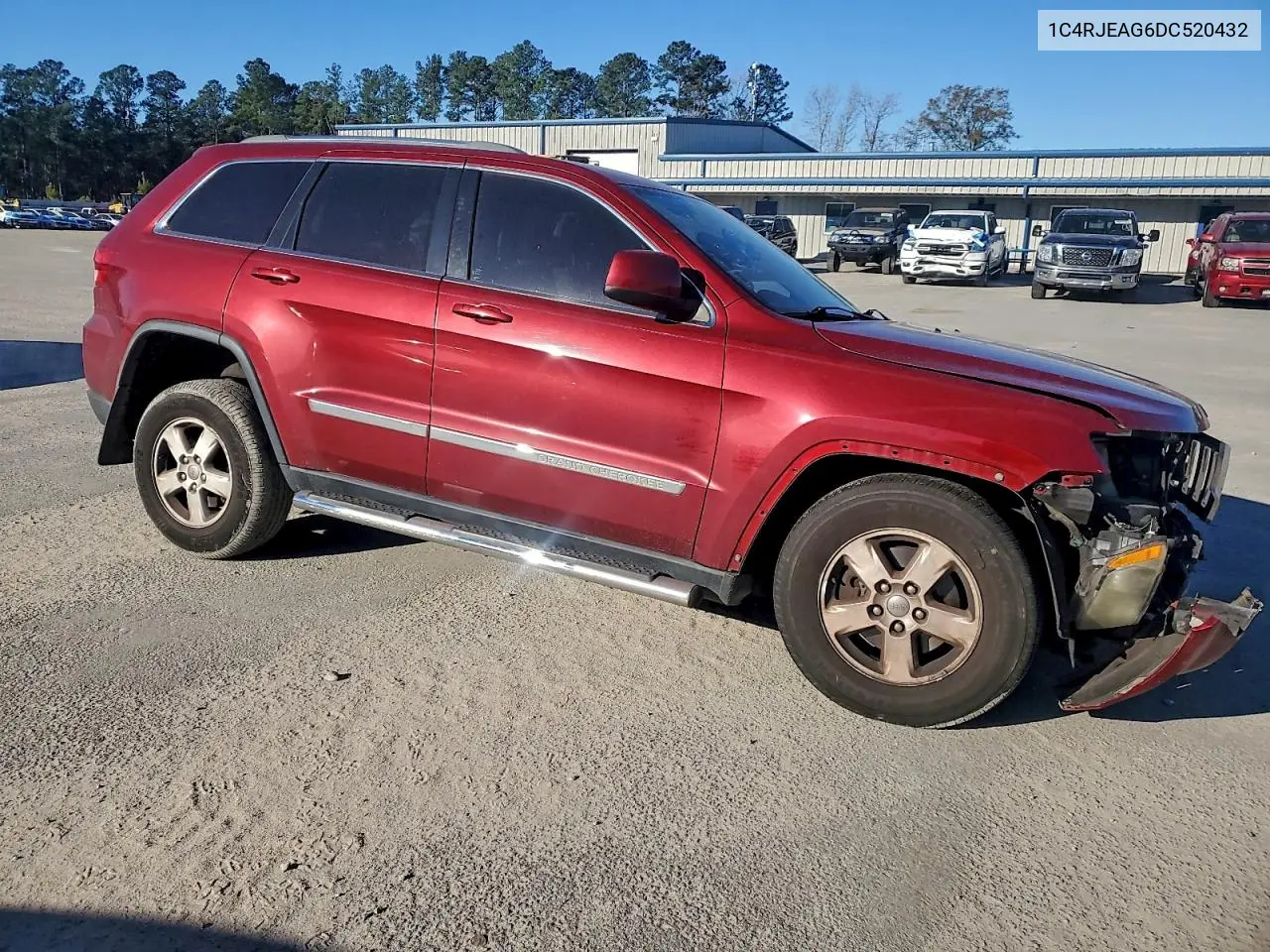 1C4RJEAG6DC520432 2013 Jeep Grand Cherokee Laredo