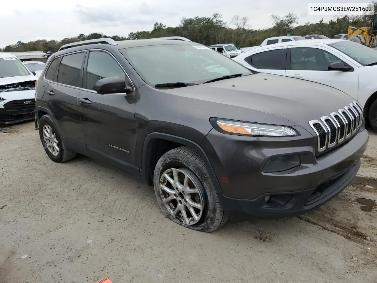 1C4PJMCS3EW251602 2014 Jeep Cherokee Latitude