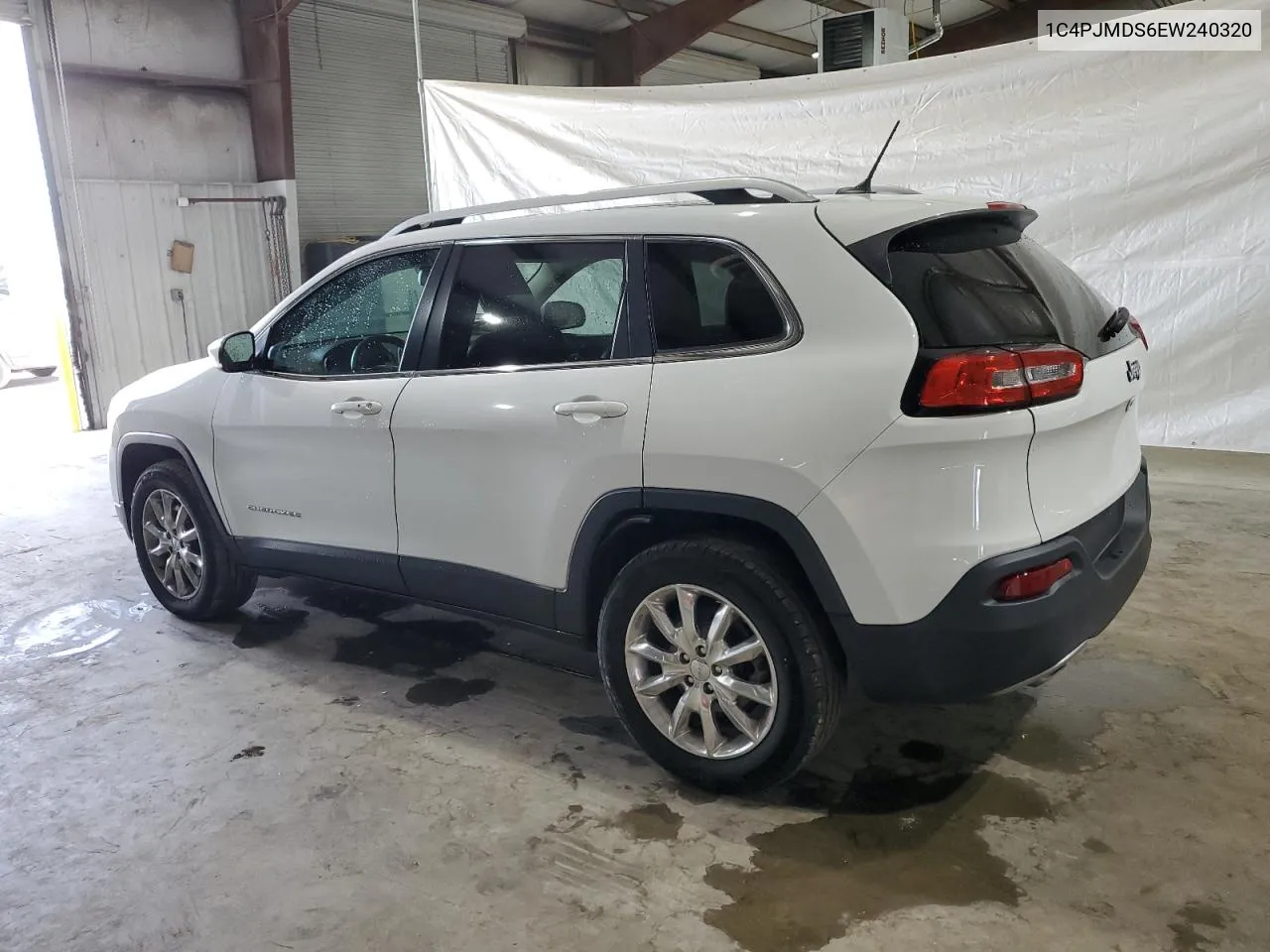 2014 Jeep Cherokee Limited VIN: 1C4PJMDS6EW240320 Lot: 57913234