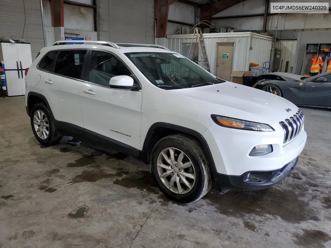 2014 Jeep Cherokee Limited VIN: 1C4PJMDS6EW240320 Lot: 57913234