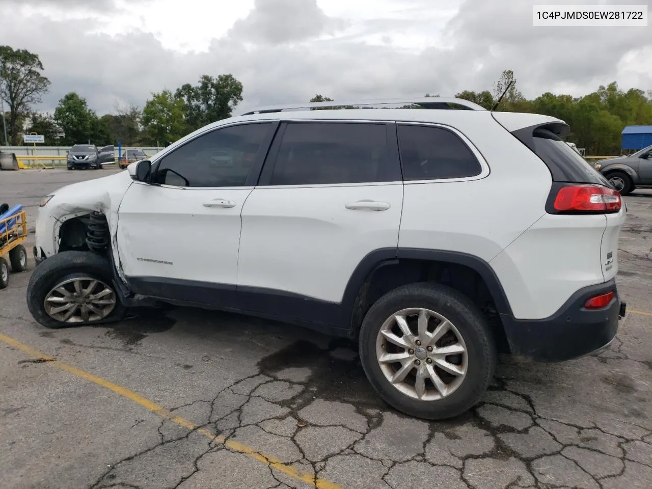 2014 Jeep Cherokee Limited VIN: 1C4PJMDS0EW281722 Lot: 71763014