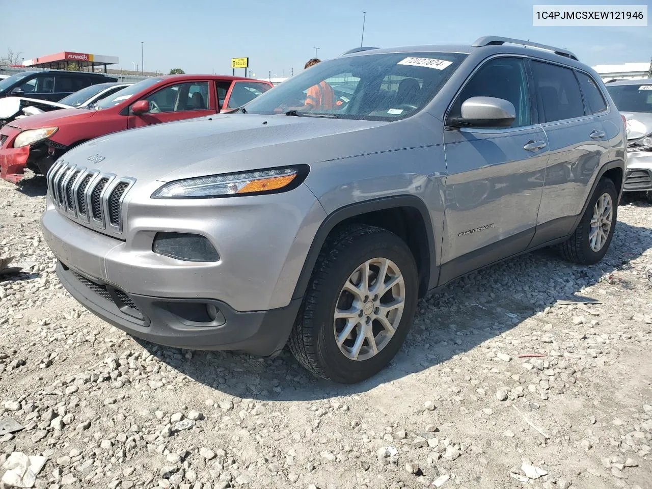 2014 Jeep Cherokee Latitude VIN: 1C4PJMCSXEW121946 Lot: 72027824