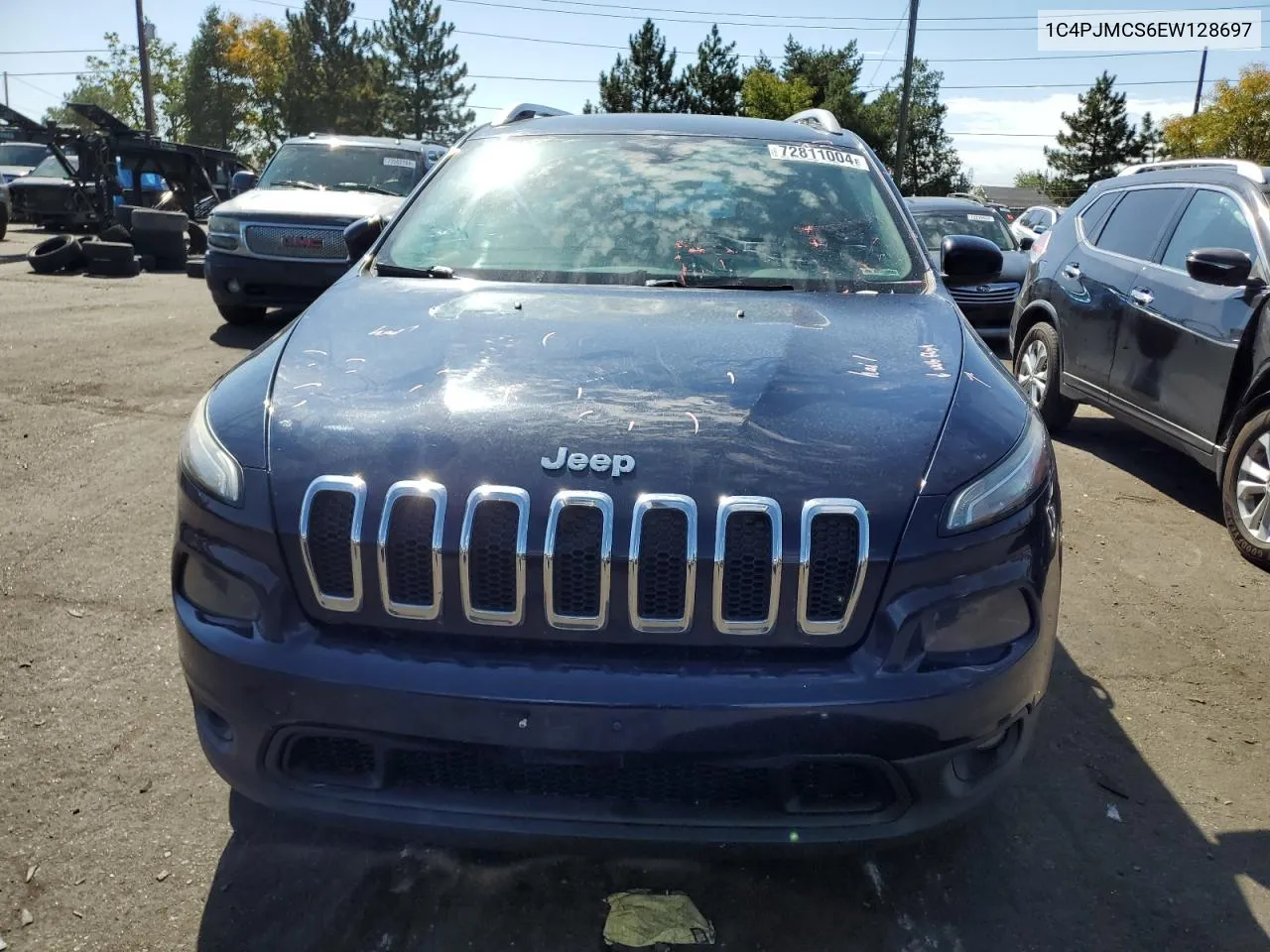 2014 Jeep Cherokee Latitude VIN: 1C4PJMCS6EW128697 Lot: 72811004