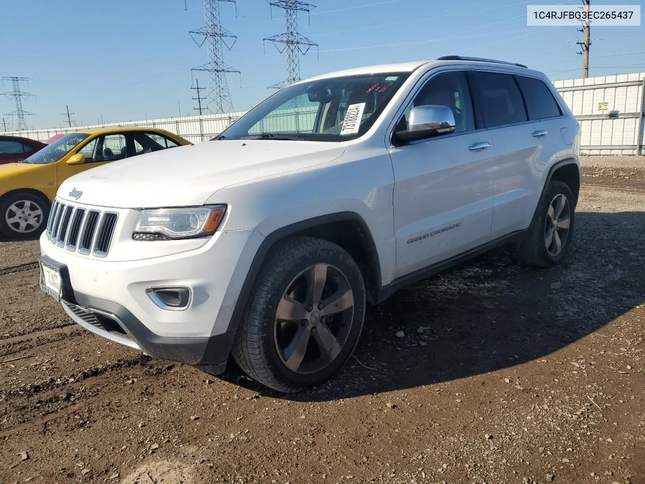 2014 Jeep Grand Cherokee Limited VIN: 1C4RJFBG3EC265437 Lot: 73188224