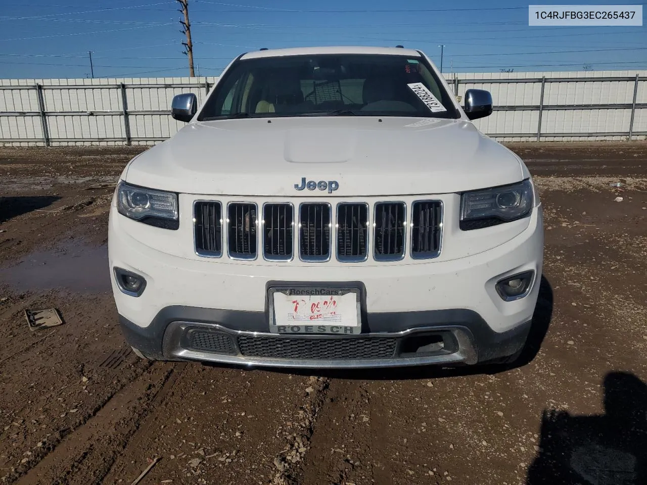 1C4RJFBG3EC265437 2014 Jeep Grand Cherokee Limited