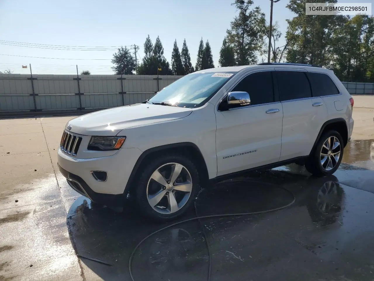 1C4RJFBM0EC298501 2014 Jeep Grand Cherokee Limited