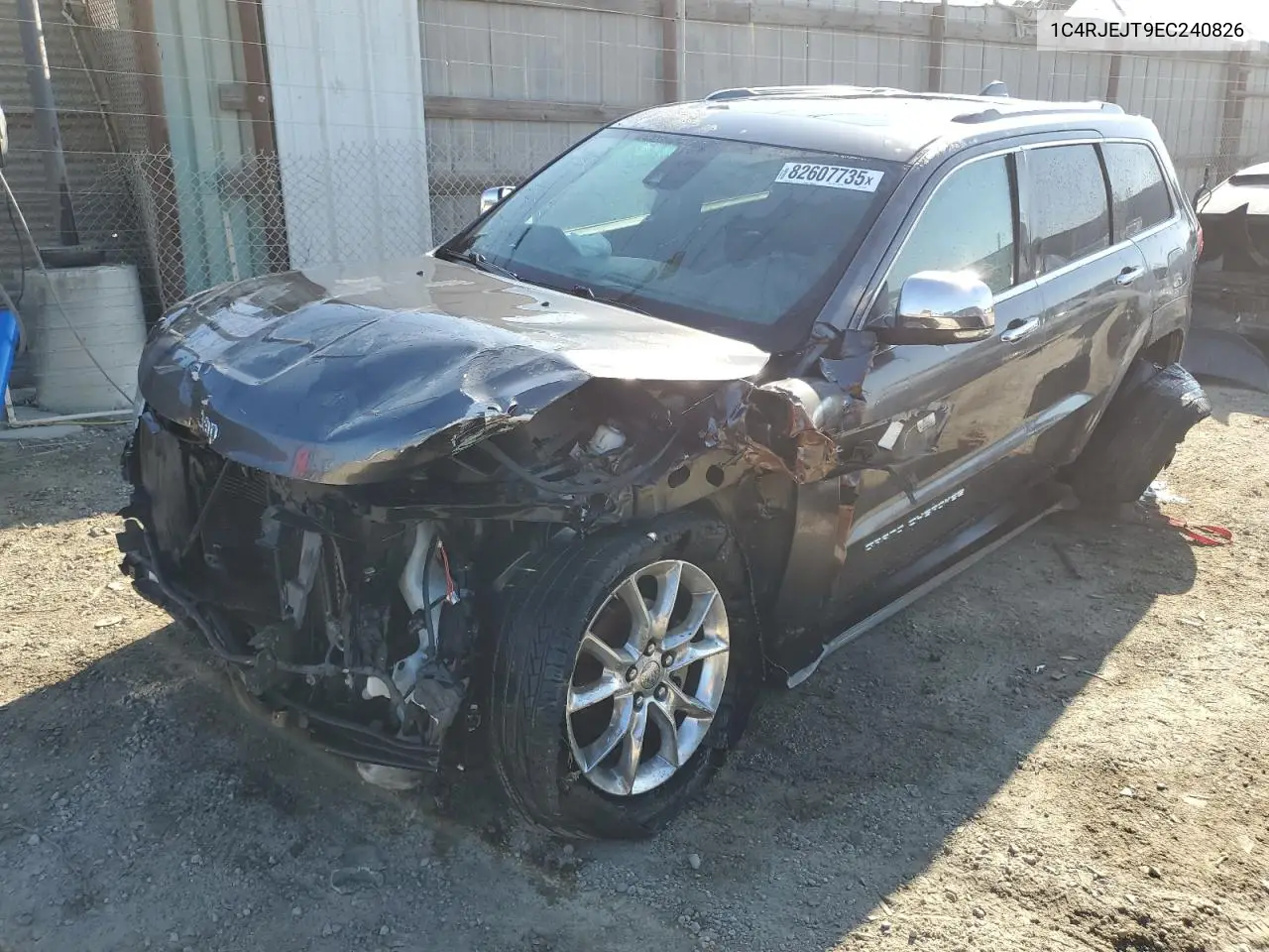 1C4RJEJT9EC240826 2014 Jeep Grand Cherokee Summit