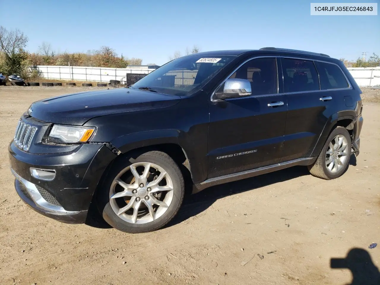 1C4RJFJG5EC246843 2014 Jeep Grand Cherokee Summit