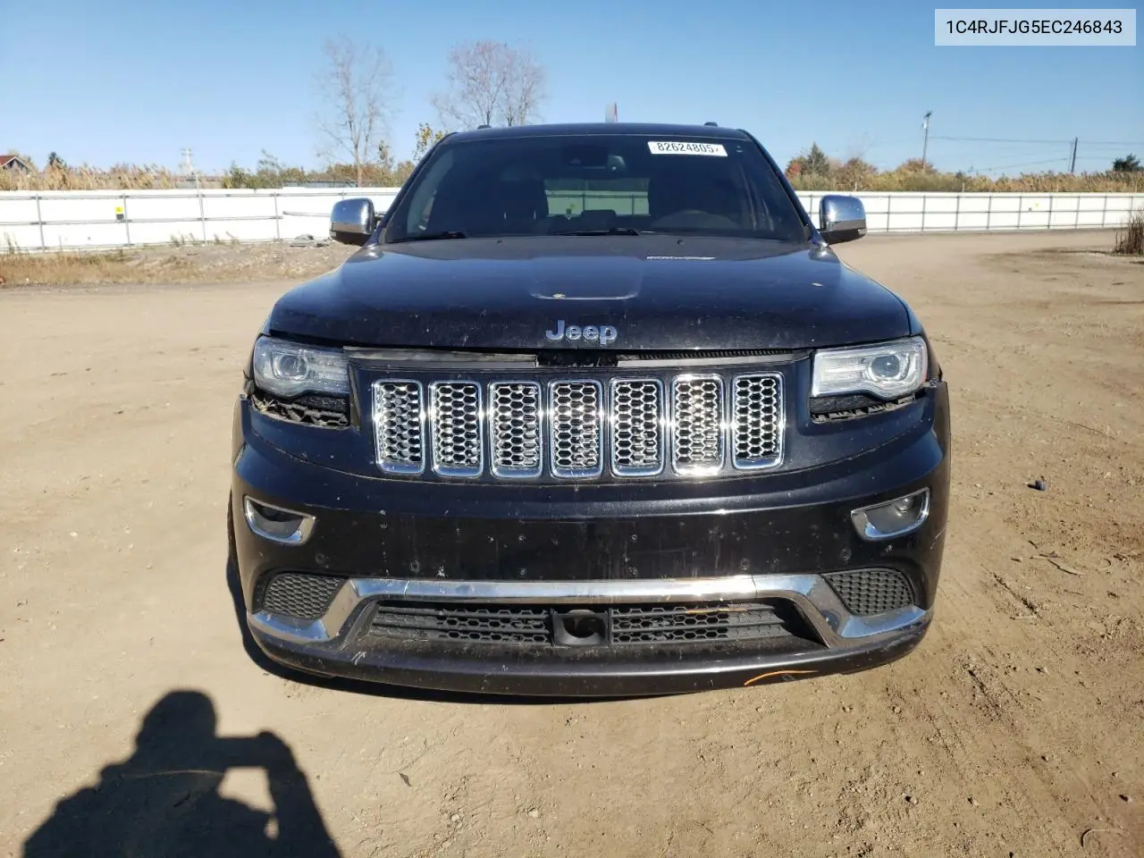 1C4RJFJG5EC246843 2014 Jeep Grand Cherokee Summit