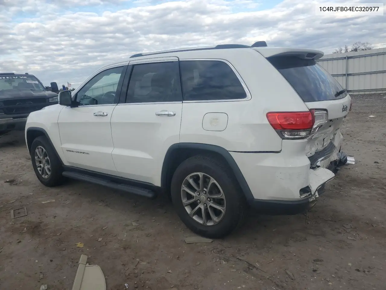 1C4RJFBG4EC320977 2014 Jeep Grand Cherokee Limited