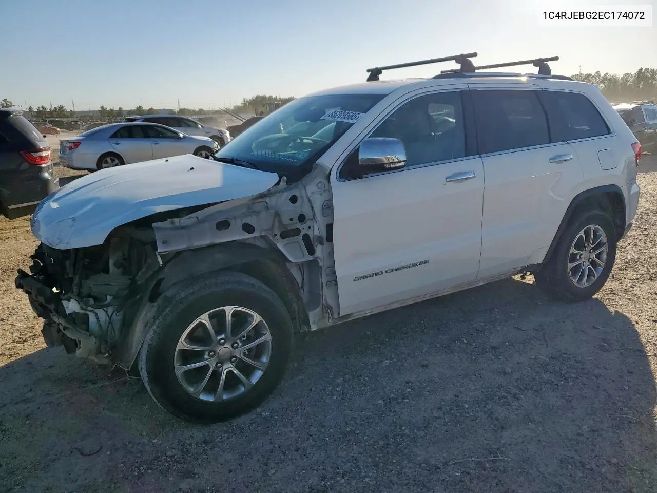 1C4RJEBG2EC174072 2014 Jeep Grand Cherokee Limited