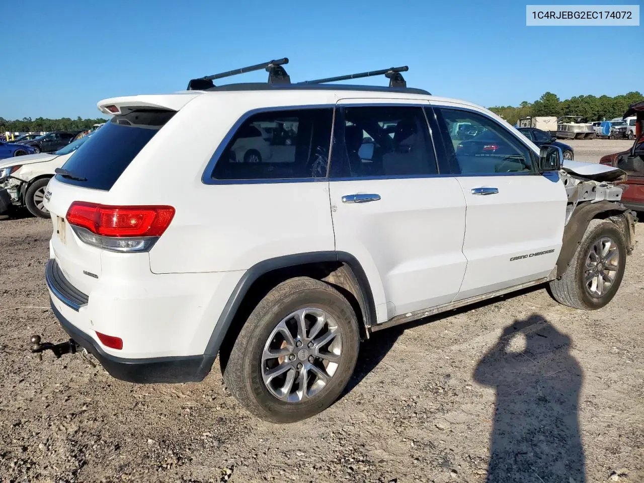 1C4RJEBG2EC174072 2014 Jeep Grand Cherokee Limited