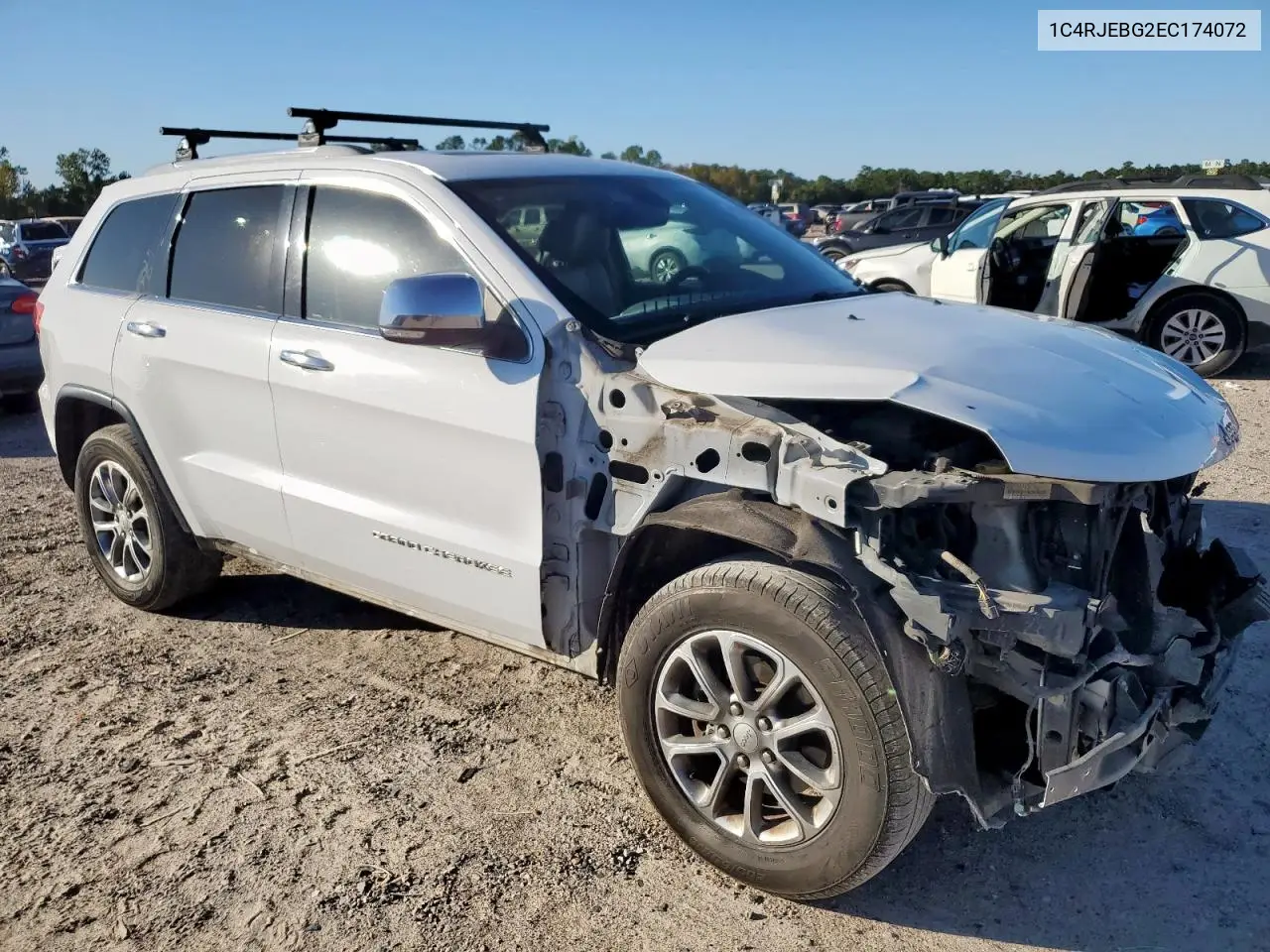 1C4RJEBG2EC174072 2014 Jeep Grand Cherokee Limited