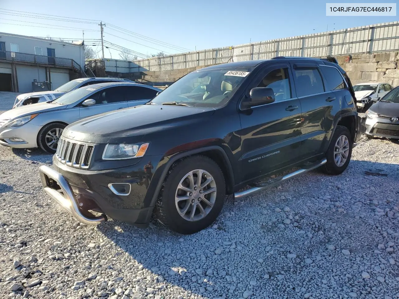 1C4RJFAG7EC446817 2014 Jeep Grand Cherokee Laredo