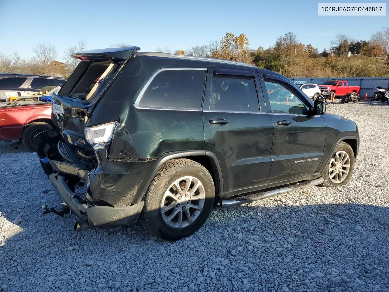 1C4RJFAG7EC446817 2014 Jeep Grand Cherokee Laredo
